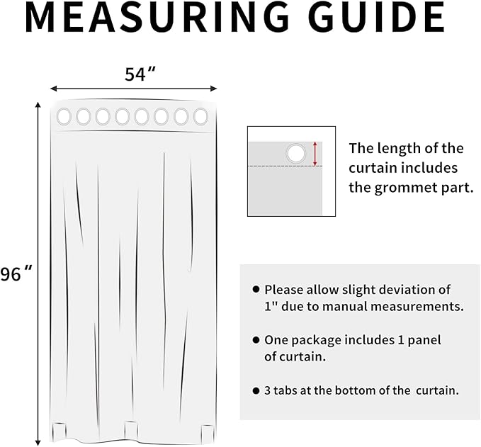 Easy-Going Linen Look Outdoor Curtains Waterproof Windproof Porch Curtains, Soft Thicken Outdoor Privacy Curtains for Patio, Gazebo, Grommet Top and Tab Bottom Drape, 1 Panel, 54x96 inch, Khaki