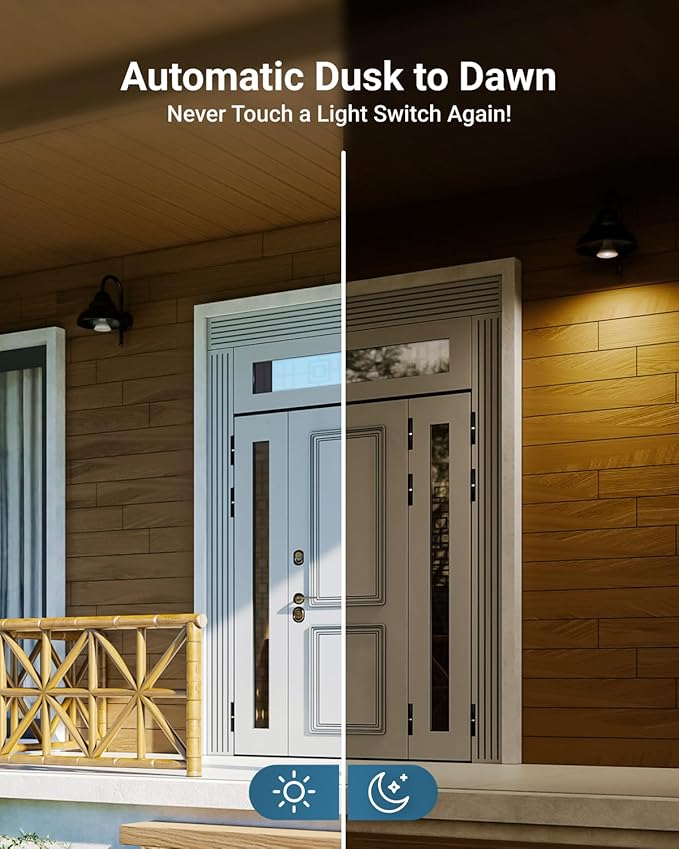 Sunco 24 Pack LED PAR30 Dusk to Dawn Light Bulb for Outside Porch, Patio, Backyard, 11W=75W, 850 LM, 5000K Daylight , Non-Dimmable, Photocell Sensor, UL