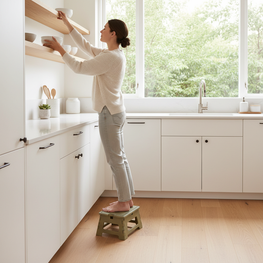 5 Signs It's Time to Replace Your Step Stool — And What to Look for in a Foldable Step Stool for Kitchen and Bathroom Adults