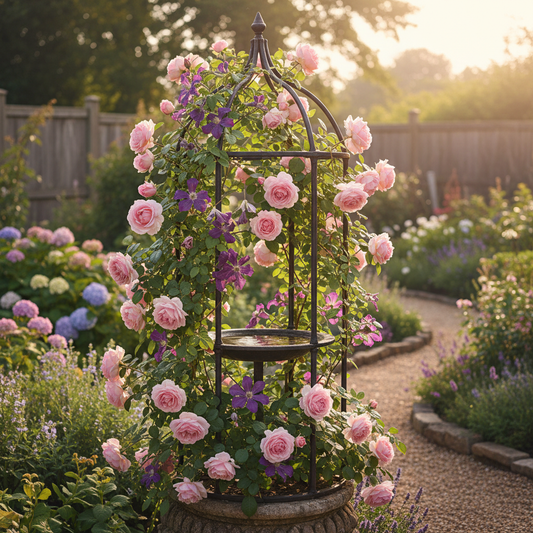 5 Signs It's Time to Replace Your Bird Bath Trellis Garden Climbing Flower Support (And What to Look for Next)
