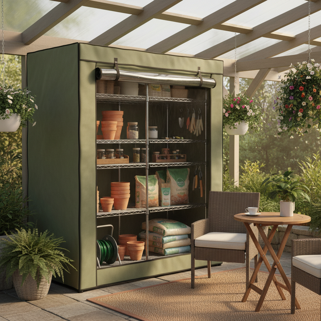 Small Space, Big Impact: How to Use Waterproof Heavy Duty Outdoor Shelf Covers in Any Outdoor Storage Area