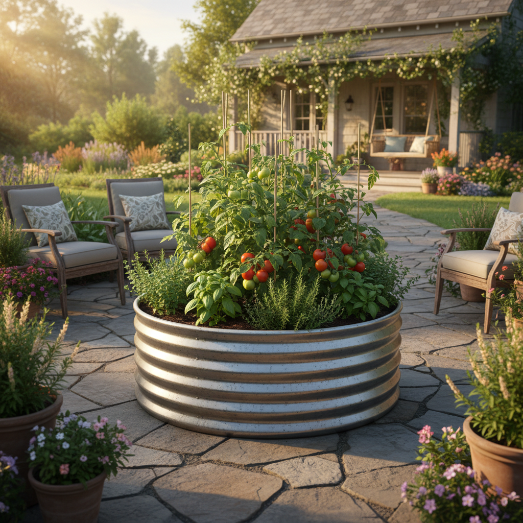 Small Space, Big Harvest: How to Use a Galvanized Raised Garden Bed for Outdoor Vegetables