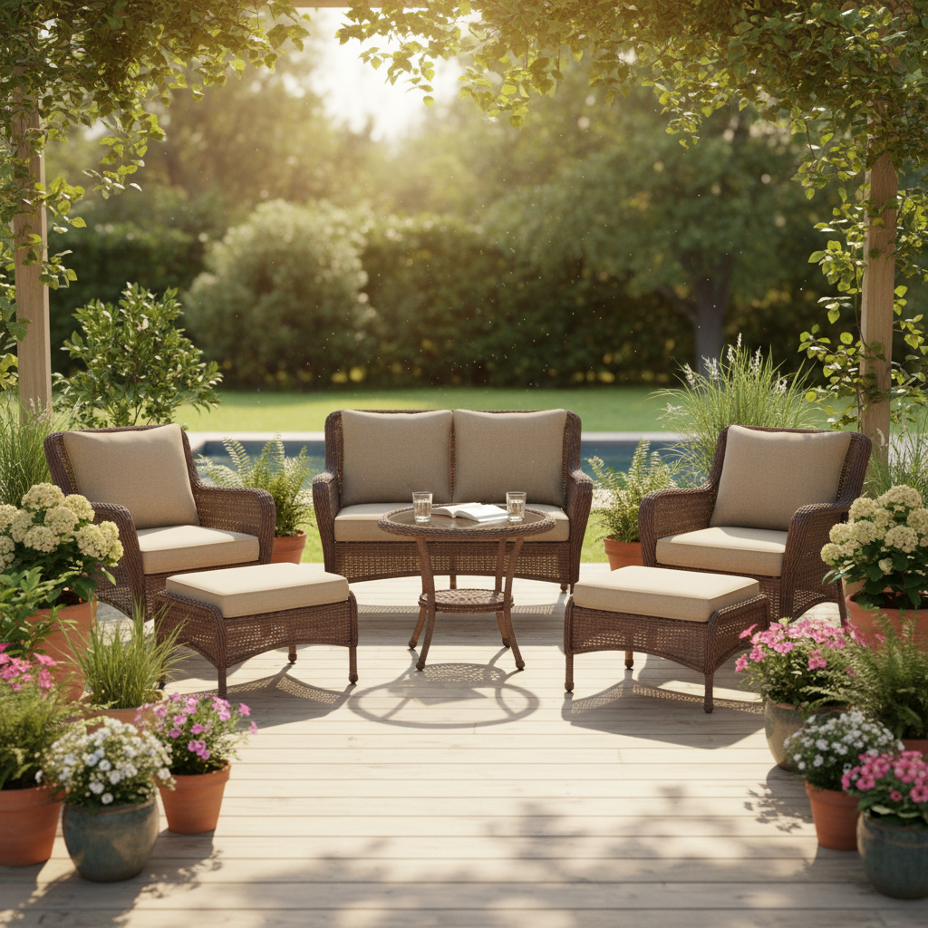 Outdoor Rattan Wicker Conversation Set Sizing Decoded: How to Pick the Right Configuration for Small Patios, Large Backyards, and Everything In Between