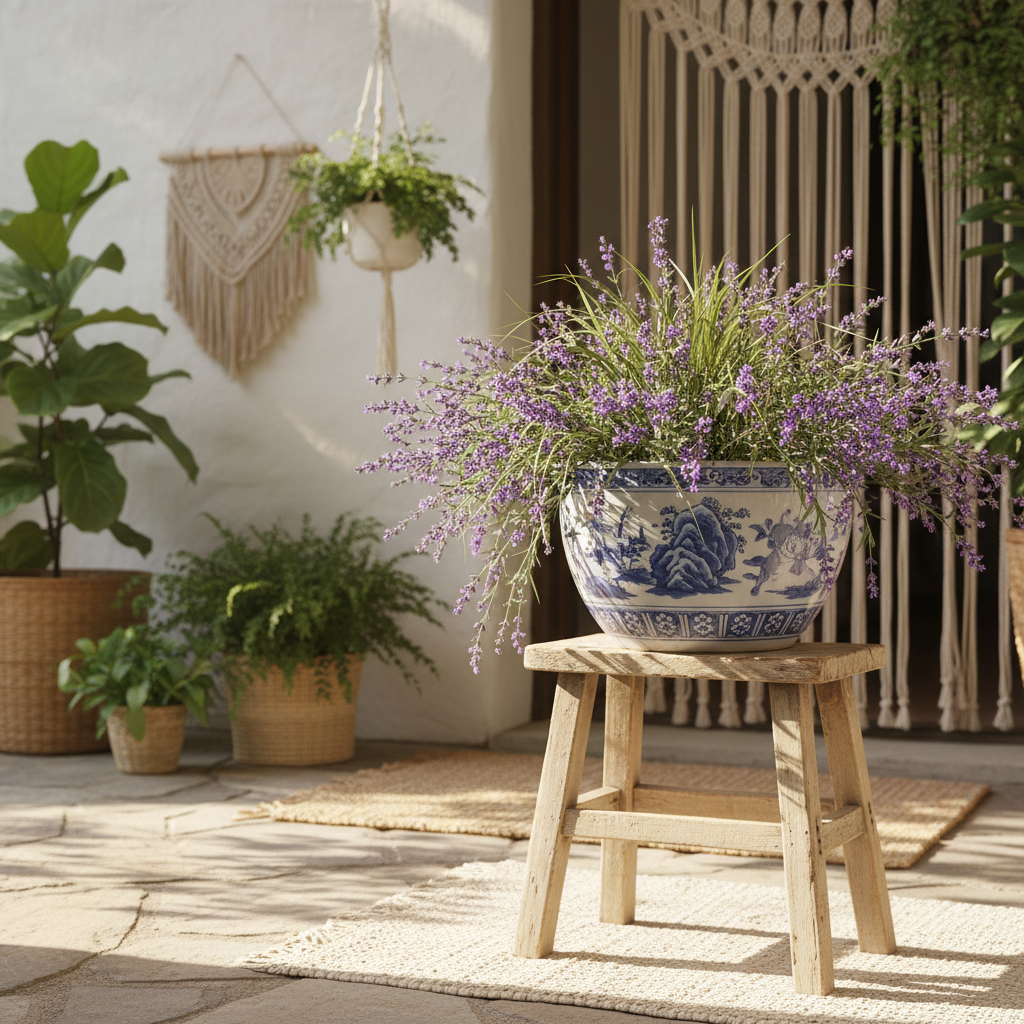 How to Care for Your Boho Porcelain Fishbowl Outdoor Entryway Planter: A Season-by-Season Maintenance Guide That Extends Its Life