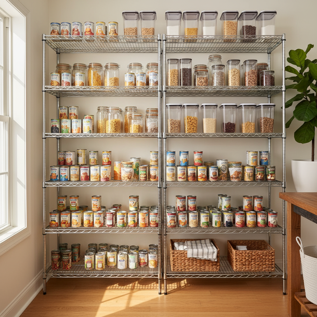 Heavy Duty Metal Shelving Unit Sizing Decoded: How to Pick the Right Shelf for Pantries, Garages, and Kitchens