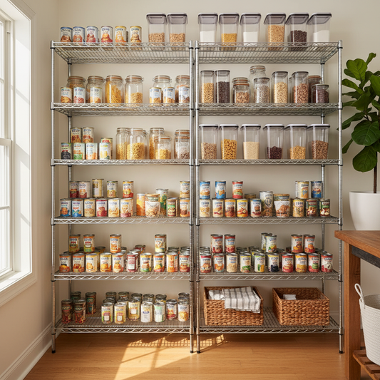 Heavy Duty Metal Shelving Unit Sizing Decoded: How to Pick the Right Shelf for Pantries, Garages, and Kitchens