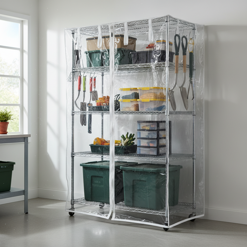 Waterproof Outdoor Shelving Storage Unit Cover for Garage Owners: What Actually Works in Year-Round Weather