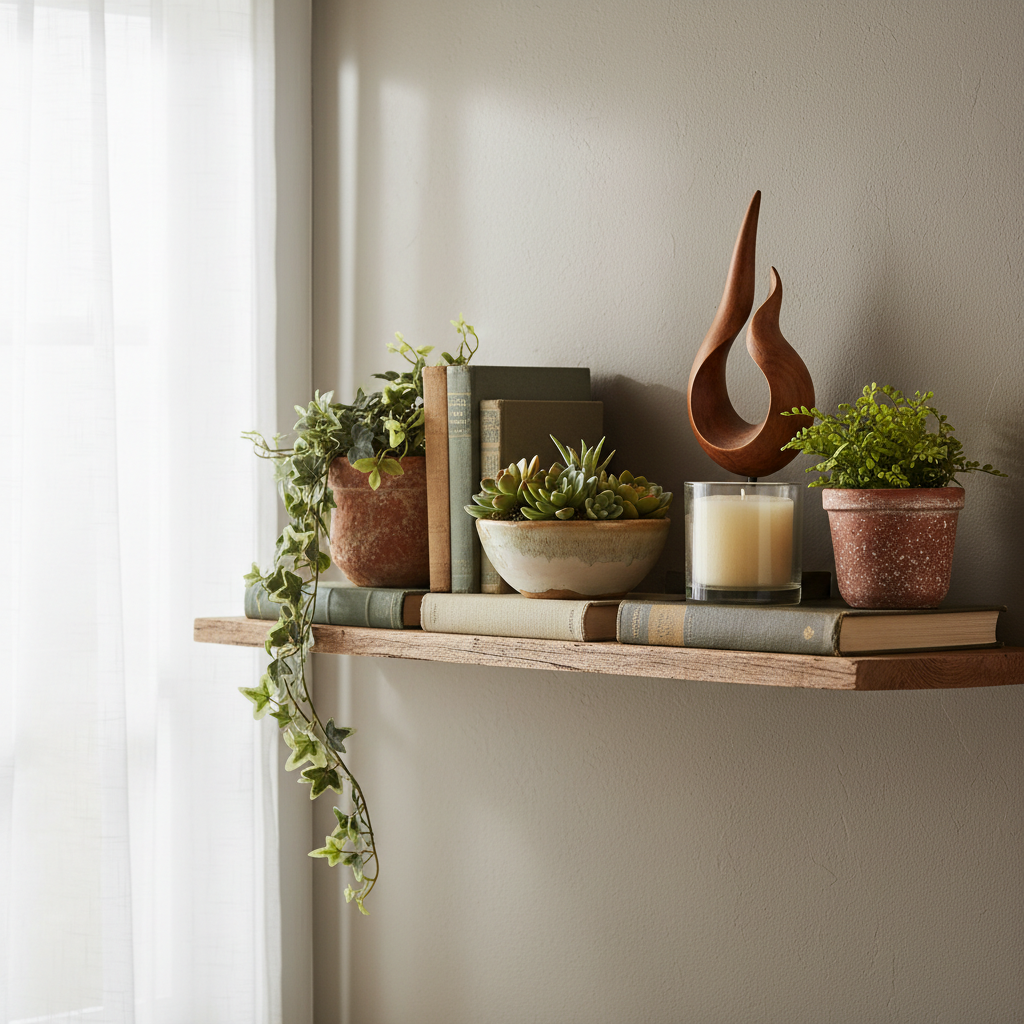 Beyond Just "Pretty": What Really Matters When Choosing Artificial Indoor Plants for Small Shelf Styling