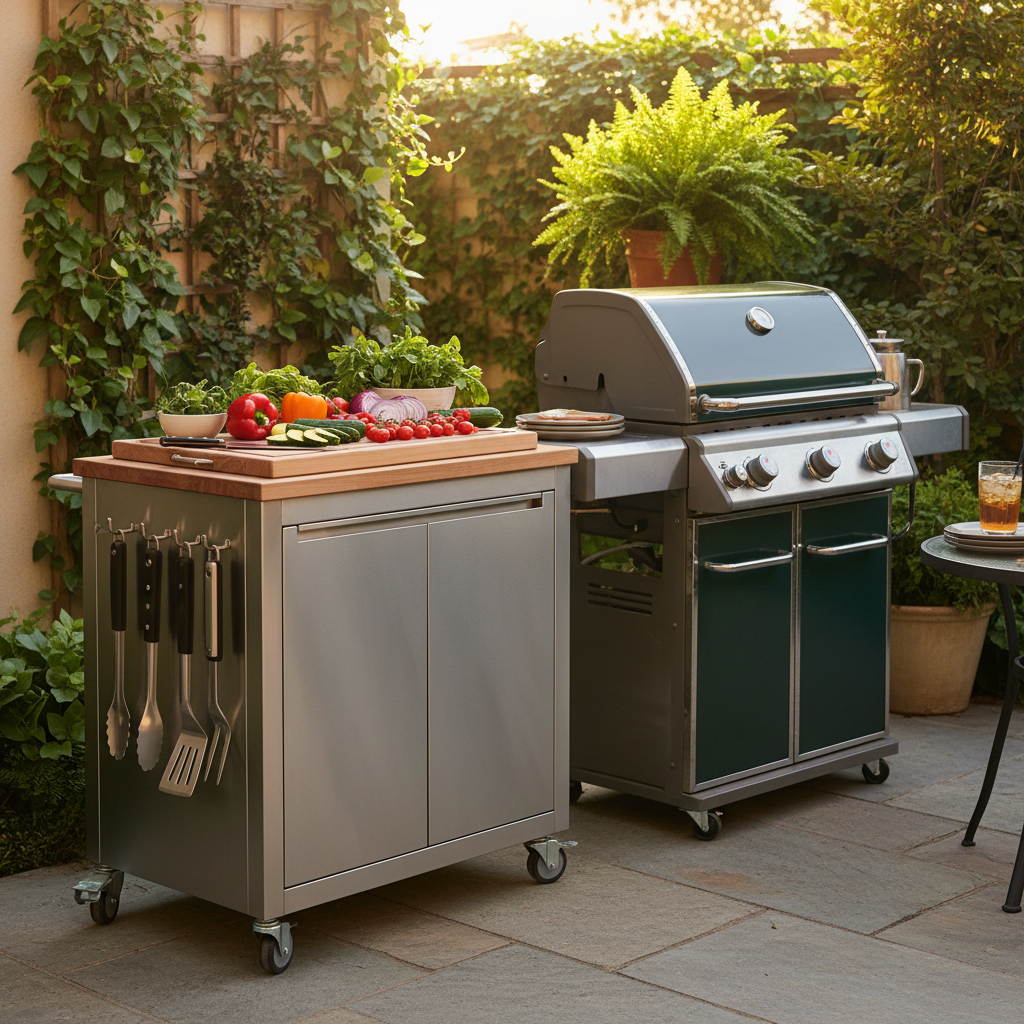 From Chaotic Cookout to Confident Chef: A Step-by-Step Grill Prep Cart and Portable BBQ Station Guide for Patio Enthusiasts