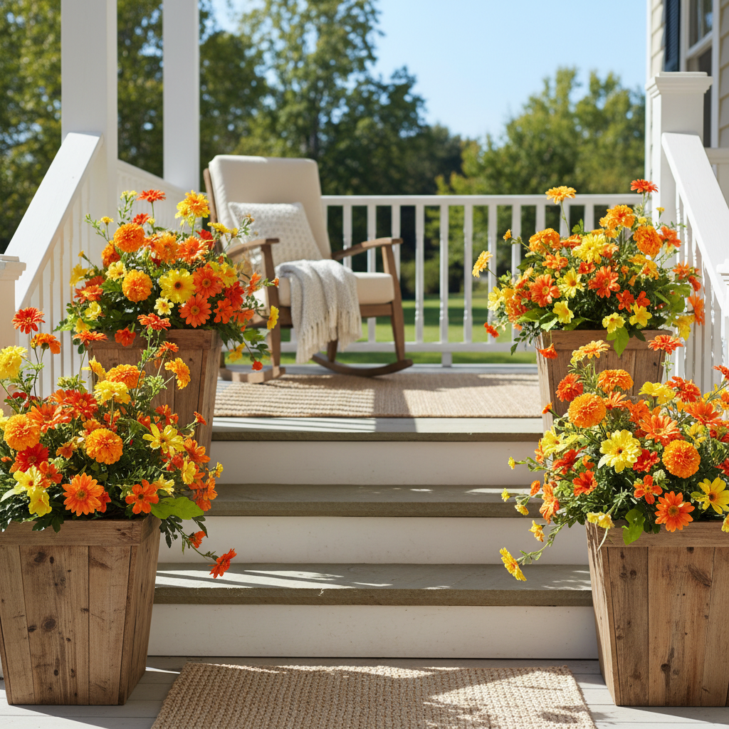 The 5 Fading Mistakes That First-Time Decorators Make When Buying UV Resistant Artificial Flowers for Outdoor Porch Planters (And What to Check Instead)