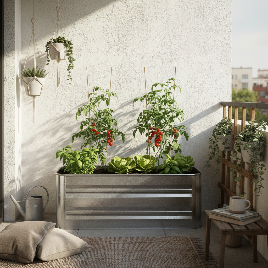 The Blueprint of a Great Balcony Garden: 7 Features That Actually Make Galvanized Steel Raised Beds Worth It