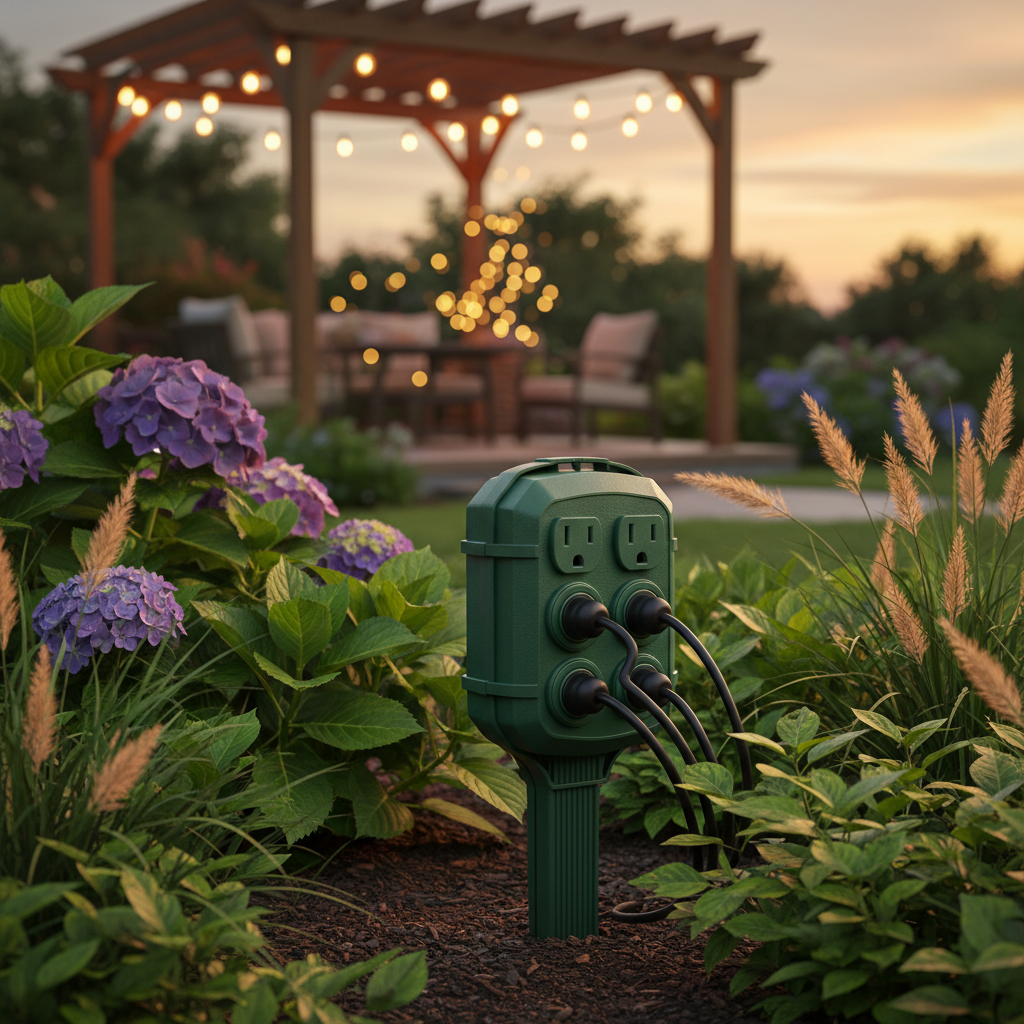 The Real Difference Between a Basic Outdoor Timer and a Dusk to Dawn Outdoor Timer Power Stake — And Which One Fits Your Garden Setup