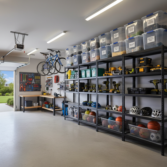 How a Cluttered Garage Reshaped Daily Life: The Rise of Heavy Duty Garage Metal Shelving Unit Storage