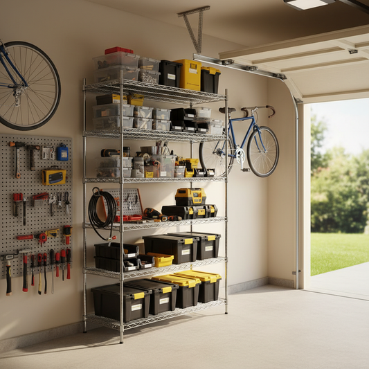 From Cluttered Chaos to Organized Calm: A Step-by-Step Heavy Duty Metal Shelving Unit Guide for Garage and Pantry Beginners