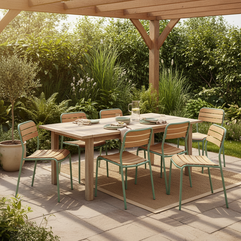 Stackable Outdoor Dining Chairs for Patio Weather: Built for Open-Air Entertaining, Marketed to Backyard Hosts