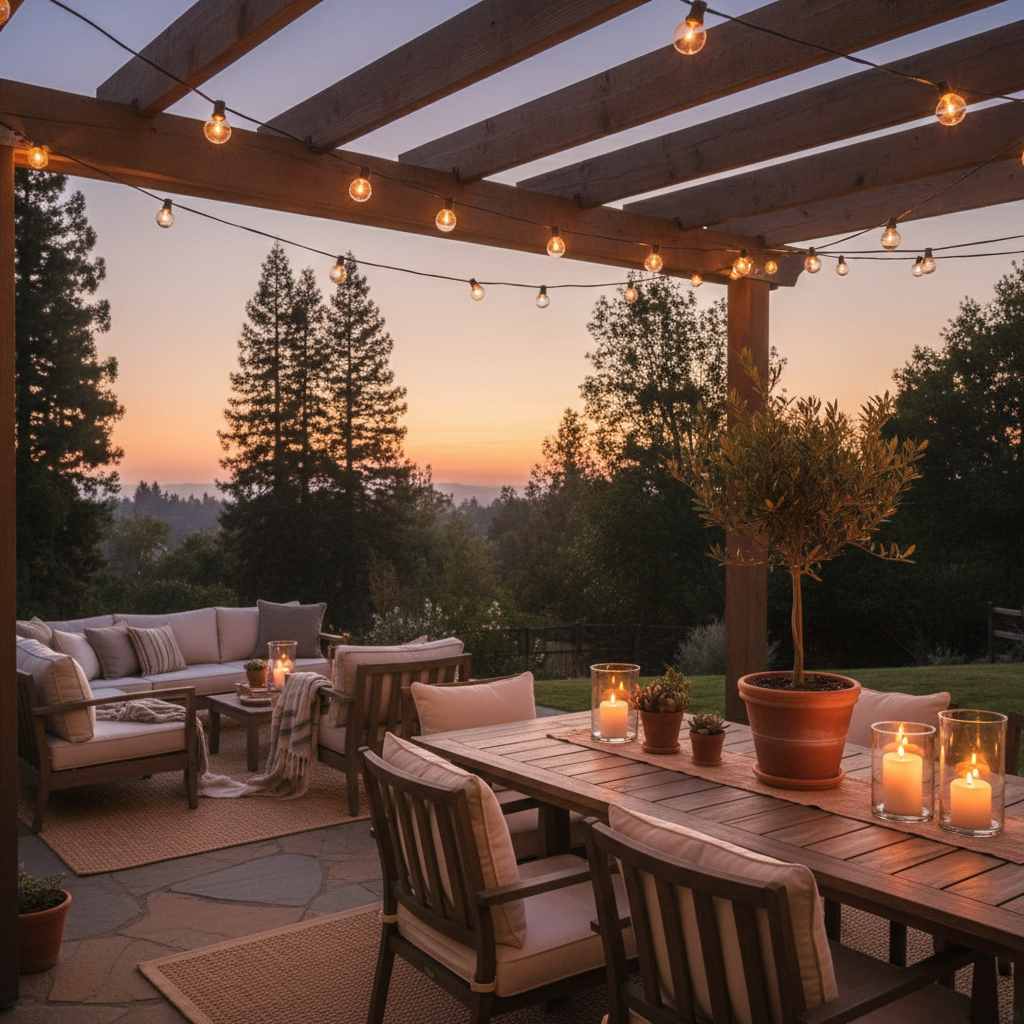 Before You Hang Patio String Lights, Settle the Screw Hook Question Nobody Answers Clearly