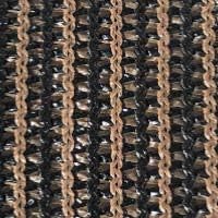 Eden's Decor Straight Flat-Edged Sun Shade Sail Rectangular 9' x 14' Brown UV-Blocking Outdoor Canopy Fabric Cloth Awning for Pergola Patio Garden Backyard Custom Size