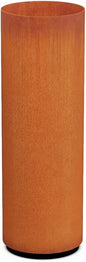PLANTERCRAFT Corten Steel Metal Planter Box, Round Sizes, Modern Garden Steel planters for Commercial and Residential Outdoor Use.