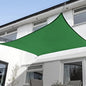 KANAGAWA 10'X18' Dark Green Custom Size Sun Shade Sail Rectangle UV Block Canopy Cover for Patio Backyard Lawn Garden Outdoor (Customized Available)