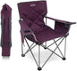 ALPS Mountaineering King Kong Camping Chairs for Adults with Mesh Cup Holders and Pockets, Built Durable and Reliable with Compact Foldable Steel Frame