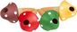 Terracotta Self Watering Devices Premium Self Watering Spikes Upgraded Planter Insert Device Irrigation Dripper Professional Garden Automatic Plant Accessories 4 Packs (Colorful Mushroom2.0)