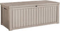 Devoko 150 Gallon Deck Box Resin Outdoor Storage Box Waterproof Storage Container for Patio Furniture Cushions