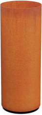 PLANTERCRAFT Corten Steel Metal Planter Box, Round Sizes, Modern Garden Steel planters for Commercial and Residential Outdoor Use.
