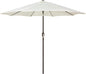 Blissun 9' Outdoor Patio Umbrella, Outdoor Table Umbrella, Yard Umbrella, Market Umbrella with 8 Sturdy Ribs, Push Button Tilt and Crank