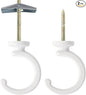 2PCS Ceiling Hooks for Hanging Plants,Heavy Duty Plant Swag Hooks,Hanging Planter Wall Hook, Indoor and Outdoor Plant Hangers