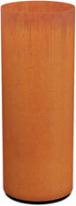 PLANTERCRAFT Corten Steel Metal Planter Box, Round Sizes, Modern Garden Steel planters for Commercial and Residential Outdoor Use.