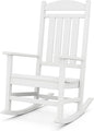 POLYWOOD Presidential Rocking Chair in White