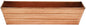 Achla Designs Copper PlatedWindow Flower Box Planter-Small (22" L x 6" W x 5" H)