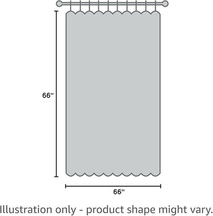 NICETOWN Blackout Curtain Drape for Bedroom - Grommet Noise Reducing Thermal Insulated Solid Room Darkening Window Treatment for Doorway/Kids Room (1 Panel, 66 x 66 Inch, Gray)