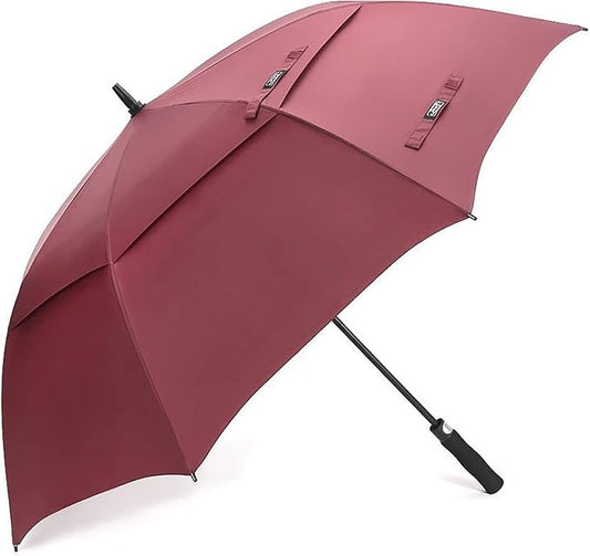 G4Free 47/54/62/68/72 Inch Automatic Open Golf Umbrella Oversize Extra Large Double Canopy Vented Windproof Waterproof Stick Umbrellas