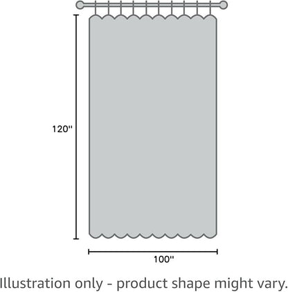 NICETOWN Sliding Door Curtains Extra Wide and Long, Thermal Insulated Large Curtain for Windows Energy Saving Patio Door Panel for Bedroom/Living Room (Natural, W100 x L120, 1 Panel)