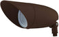 Nuvo 62/1206 One Light 12.2-Inch LED Landscape Floodlight, 12W/120V, 3000K/1240 Lumens, Bronze
