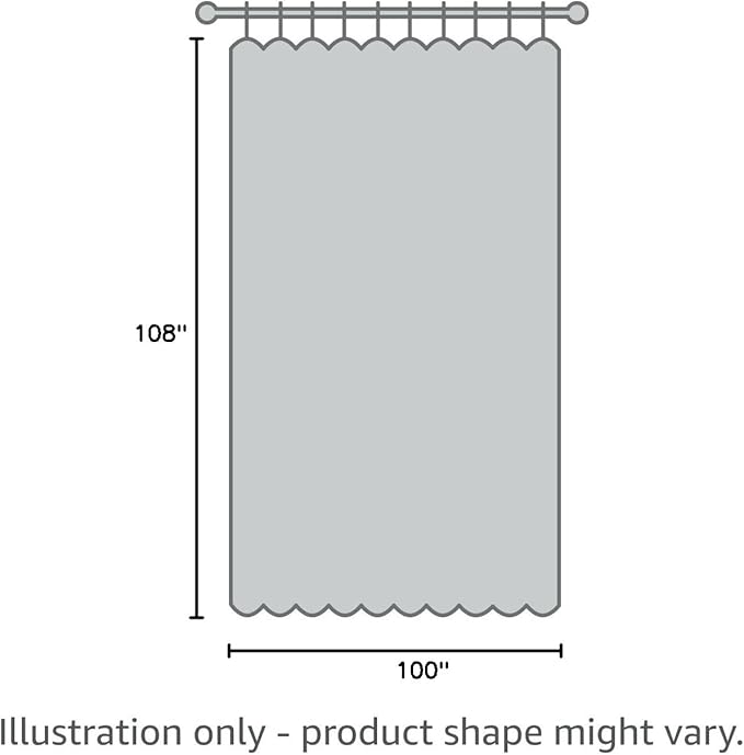 NICETOWN Blackout Outdoor Curtain for Patio Waterproof, Thermal Insulated Rustproof Grommet Privacy Indoor Outdoor Living Divider Curtain/Drape for Gazebo, Silver Grey, 1 Panel, 100" W by 108" L