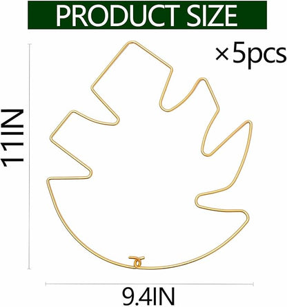 5PCS Monstera Plant Stem Support with Leaf Holders - Innovative Cactus Stake for Indoor Plants - Unique Plant Support Kit for Healthy Growth - Ideal for Gardening Enthusiasts