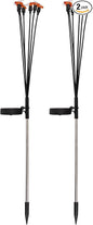 Ideaworks Solar Swaying Bumblebee Stakes Set of 2