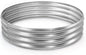 Round Galvanized Raised Garden Bed Kit, Round Galvanized Planter for Vegetables/Herbs/Flowers Heavy-Duty Steel Outdoor Water Trough (Silver, 4X4X1FT)