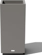 Veradek Block Series Pedestal Planter - Tall Planter for Indoor or Outdoor Front Porch | All-Weather Use with Removable Insert Bucket | Modern Décor for Flowers, Tall Trees, Faux Plants