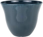 Classic Home and Garden Honeysuckle Resin Planters - Lightweight Indoor & Outdoor Plant Pots - UV-Resistant Plastic Flower Pots - Pot Planters for Flowers & Herbs (13" Ocean Blue)