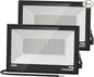 USTELLAR 120W LED Flood Lights Outdoor Hardwired 2Pack Bright 120W Equiv. 24000LM Security Light Outside Lamp IP66 Waterproof 6000K Daylight White Spot Light Exterior Floodlight for Backyard House
