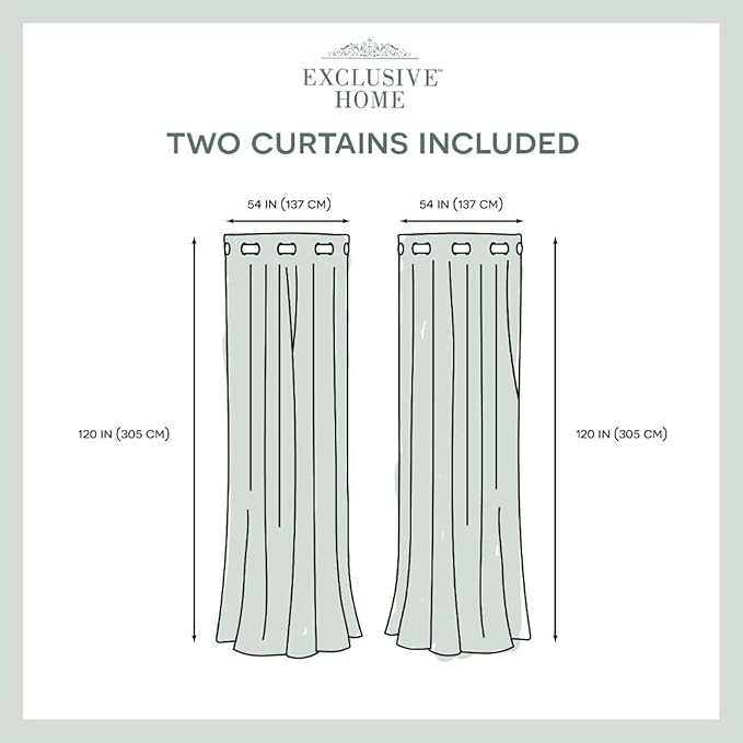 Exclusive Home Cabana Solid Indoor/Outdoor Light Filtering Hook-and-Loop Tab Top Curtain Panel Pair, 54"x63", Sundress