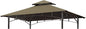 Eurmax USA High Performance Grill Gazebo Canopy Replacement Cover 5x8 BBQ Shelter Top(Cocoa)