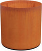 PLANTERCRAFT Corten Steel Metal Planter Box, Round Sizes, Modern Garden Steel planters for Commercial and Residential Outdoor Use.