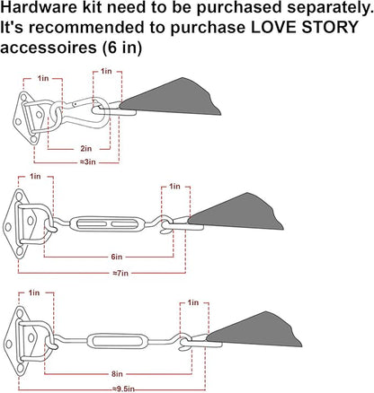 LOVE STORY Custom Size 10'x14' Terra Red Sun Shade Sail Rectangle UV Block Canopy Patio Sail Sunshades Fabric for Outdoor Garden Carport (We Make Custom Size)