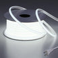 AC 110V COB LED Strip Lights Outdoor Waterproof 65.6ft, 6000K Cool White Super Bright 200W CRI 90+ LED Rope Light, IP65 Flexible Cuttable, for Bedroom Garden Commercial House