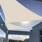SUNNY GUARD Custom Size 7'x10'x12.2' Butter Cream Sun Shade Sail Right Triangle UV Block Shade for Backyard Yard Patio Deck Garden(Customized)