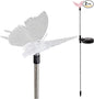 Solar Powered Garden Stake LED Light, Set of 2 (Butterfly)